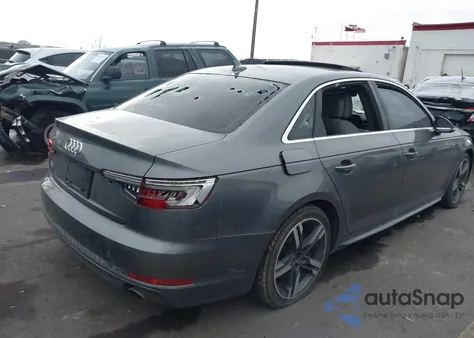2017 Audi A4 2.0T Premium from USA, damaged, VIN WAULNAF43HN019653